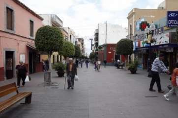 Zona comercial abierta de San Gregorio (Foto TA)