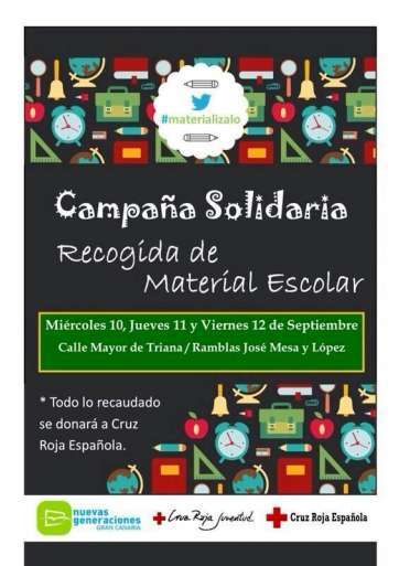 Cartel de la campaña (Foto TA)