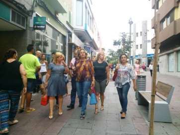 Momento de la visita (Foto TA)