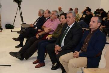 Los condenados en el Caso Faycán, en la sesión inicial del juicio (Foto TA)