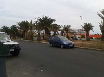 Imagen de archivo de la entrada a Las Huesas (Foto TA)