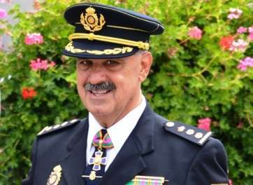 Jesús García Aller, comisario del CNP en Telde (Foto Daniel Ojeda)