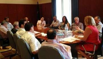 Imagen de archivo de una reunión del grupo de Gobierno (Foto TA)