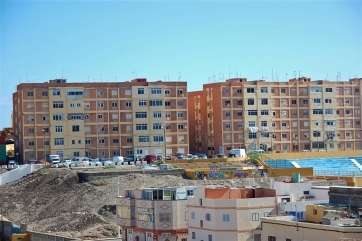 Viviendas de Los Marinos de Melenara (Foto TA)