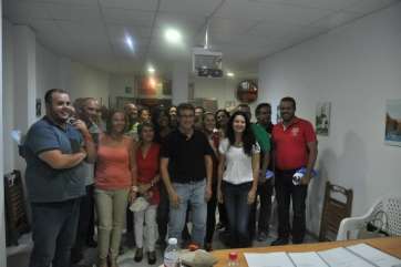 Integrantes de Más por Telde (Foto TA)