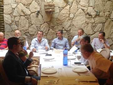 Momento del encuentro (Foto TA)