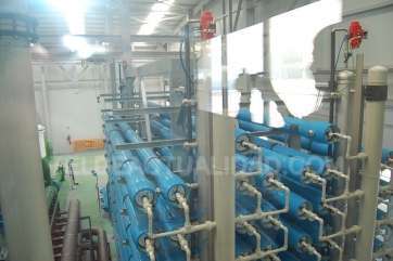 Instalaciones de la nueva depuradora de Telde (Foto TA)