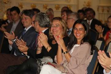 La delegada del Gobierno (i) y la alcaldesa de Telde, en un acto reciente (Foto Jesús Ruiz Mesa)