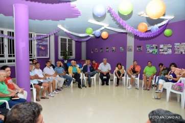 Asistentes a la reunión de Podemos de Telde (Foto Antonio Alí)