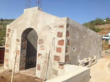 Ermita de Cazadores, a medio terminar (Foto TA)