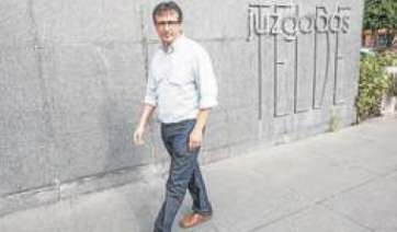 Artiles, momentos antes de ir como testigo al juzgado (Foto Borja Suárez-C7)