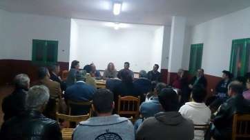 Momento de la reunión (Foto TA)