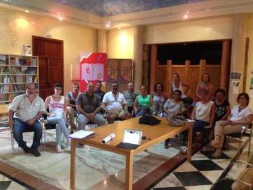 Imagen de archivo de una reuniÃ²n del personal de Gestel (Foto TA)