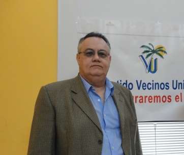 José Santana, presidente nacional de Vecinos Unidos por Telde (Foto TA)