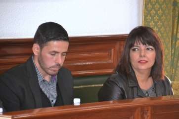 Héctor Suárez, en el Pleno de este viernes (Foto TA)