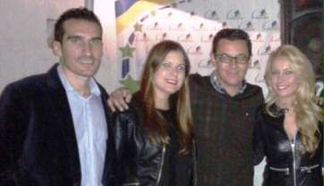 Jóvenes de CC con el concejal y candidato a la Alcaldía, Pablo Rodríguez (Foto TA)