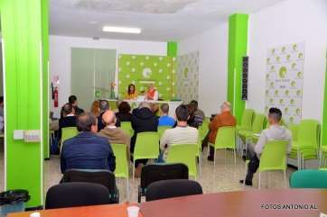 Un momento de la conferencia del pasado jueves (Foto Antonio Alí)
