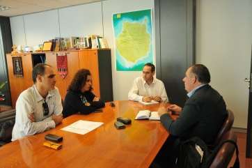 Momento de la reunión de este viernes (Foto Acfi Press)