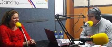 Castellano durante la entrevista (Foto TA)