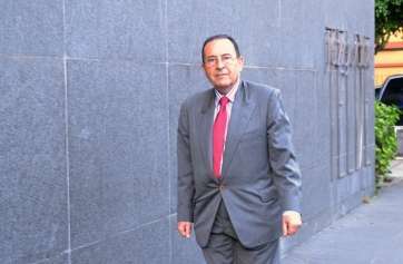 Enrique Orts ayer, a su llegada a los Juzgados de Telde (Foto Daniel Ojeda)