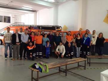 El brindis tuvo lugar días atrás (Foto TA)