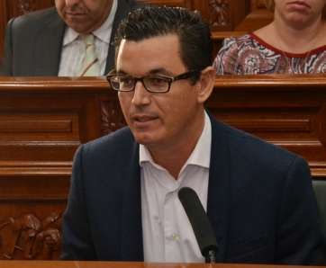 Pablo Rodríguez, concejal de Urbanismo y vicealcalde de Telde (Foto TA)