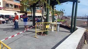 Obras en el Rincón de Los Marinos (Foto TA)