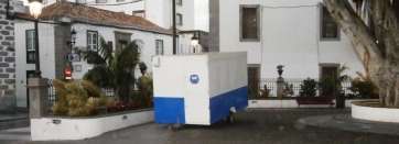 A las 18.30 horas sólo quedaba por retirar uno de los seis carromatos (Foto TA)