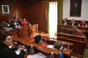 Imagen de archivo del Pleno extroardinario del pasado 26 de diciembre (Foto TA)