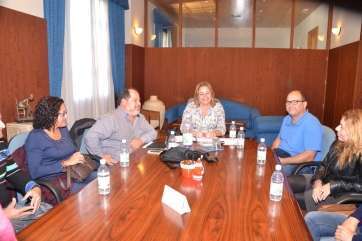 Un momento de la última reunión en diciembre (Foto TA)
