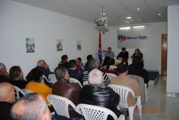 Un momento de la Asamblea del pasado jueves (Foto TA)