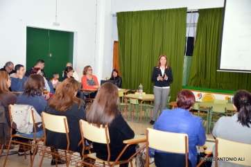 El encuentro se celebró este miércoles en el CEIP San Juan (Foto Antonio Alí)