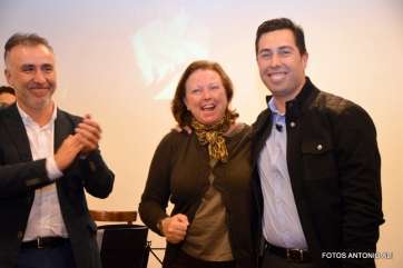 Momento del acto de esta noche (Foto TA)