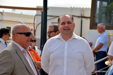 El concejal Juan Martel, junto a su asesor Ezequiel López, en una imagen de archivo (Foto Antonio Alí)