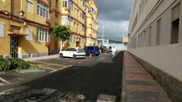 Trabajos en el barrio de Las Longueras (Foto TA)