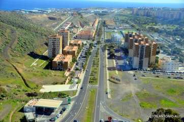 Imagen aérea del Valle de Jinámar (Foto Antonio Alí)