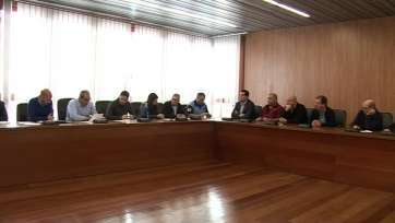 Imagen de la Comisión Intermunicipal del Taxi de Telde e Ingenio celebrada el pasado viernes (Foto TA)