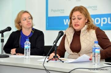 Castellano y Martín presidieron el comité local de este lunes 26 de enero (Foto Antonio Alí)