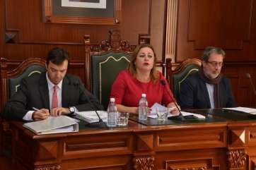 Pleno municipal, este viernes (Foto TA)