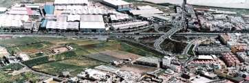 Vista aérea del municipio de Telde (Foto TA)