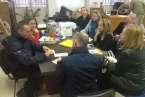 Visita y reunión del PP con la Asociación Benéfica Ya Era Hora (Foto TA)