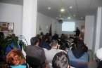 Charla de profesor Romero en la sede de Más por Telde (Foto TA)