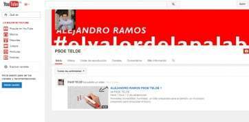 Canal en Youtube del Psoe de Telde (Foto TA)