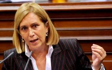 Mercedes Roldós, cabeza de lista al Cabildo de Gran Canaria (Foto TA)