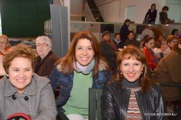 Inés Jiménez (d) y la candidata a la Alcaldía de Telde, Carmen Hernández (Foto Antonio Alí)