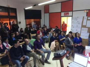 Momento de la asamblea (Foto TA)