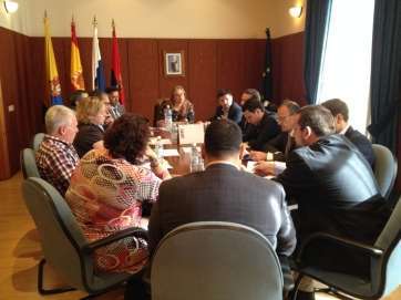 Sesión del Consejo de Administración de Aguas de Telde celebrado este miércoles (Foto TA)