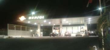 La gasolinera de Las Remudas sigue funcionando (Foto TA)