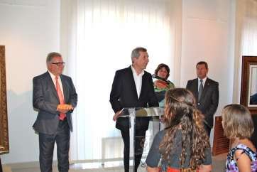 Imagen de archivo de Guillermo Reyes en un acto junto a Bravo de Laguna (Foto TA)