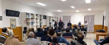 Imagen del encuentro del CCN en el barrio teldense de La Gavia (Foto TA)